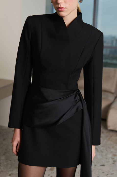 Haljina CHEMPALA, Boja: crna, IVET.RS - Nova Kolekcija