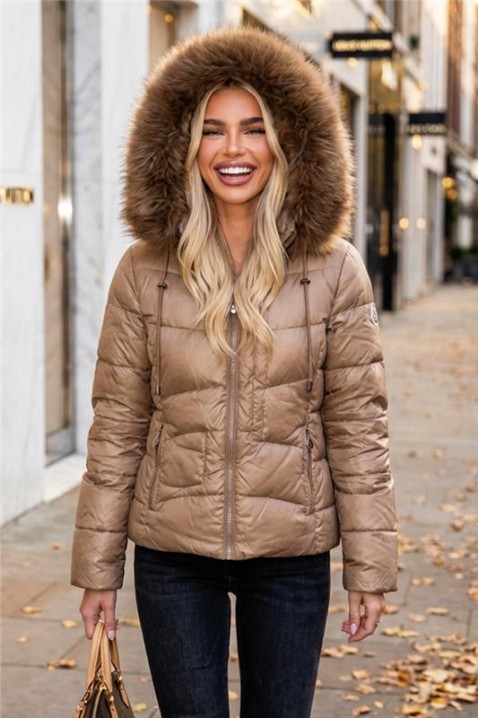 Jakna PRAVOLZA BROWN, Boja: braon, IVET.RS - Nova Kolekcija