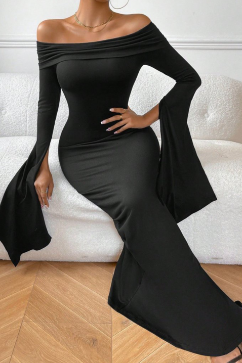 Haljina TEMBOLSA, Boja: crna, IVET.RS - Nova Kolekcija