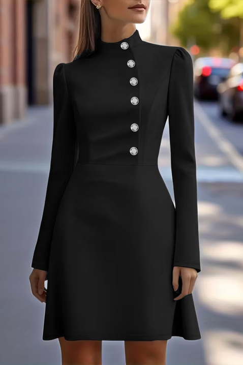 Haljina VISOLGA BLACK, Boja: crna, IVET.RS - Nova Kolekcija