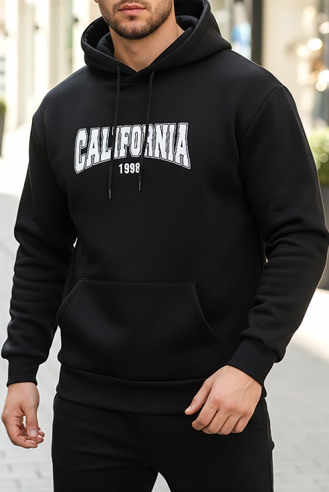 Muška dukserica MOLFAN, Boja: crna, IVET.RS - Nova Kolekcija