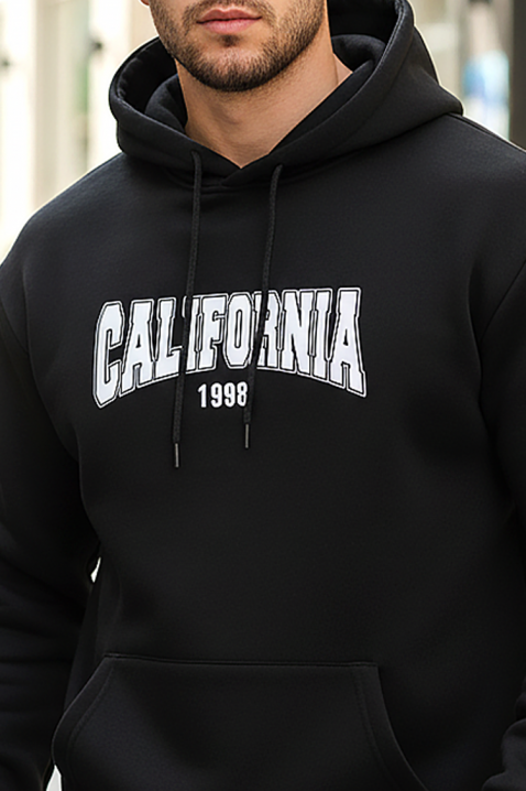 Muška dukserica MOLFAN, Boja: crna, IVET.RS - Nova Kolekcija