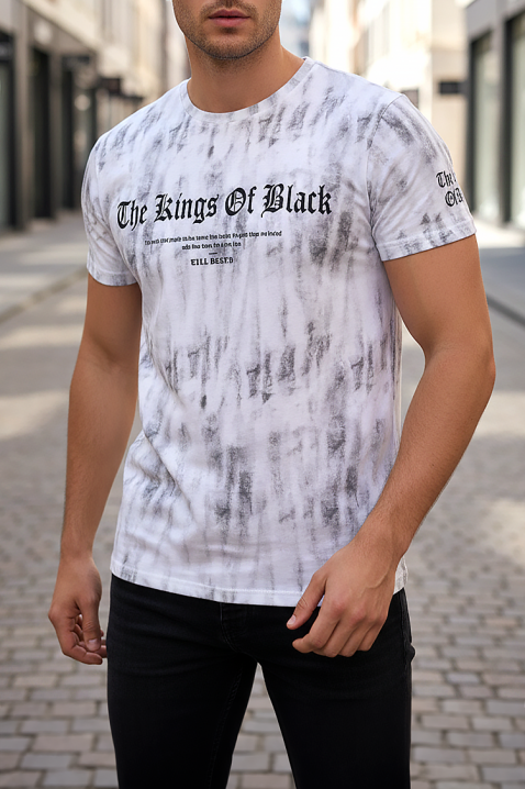 Muška majica BEMOLO WHITE, Boja: bela, IVET.RS - Nova Kolekcija