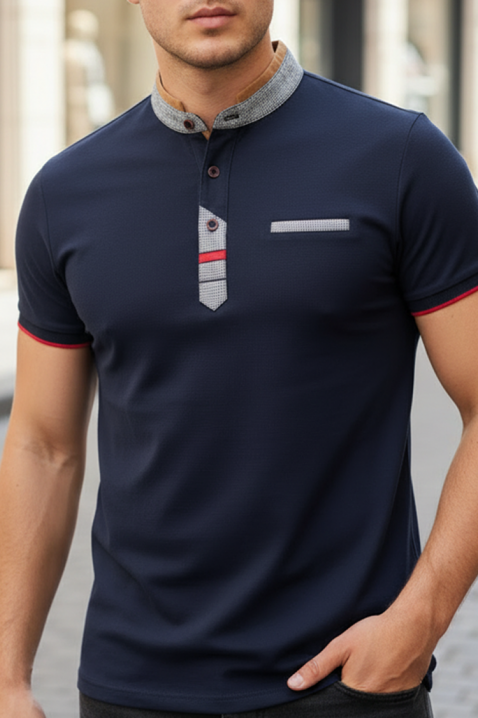 Muška majica MAGZO NAVY, Boja: tamnoplava, IVET.RS - Nova Kolekcija