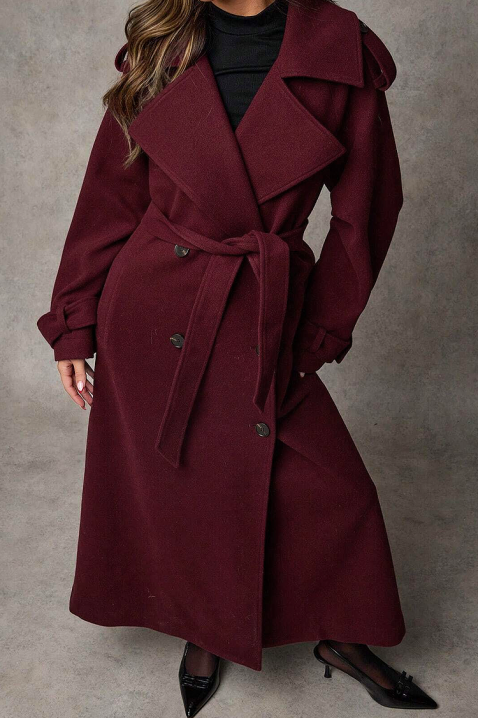 Kaput PREMIELA BORDO, Boja: bordo, IVET.RS - Nova Kolekcija