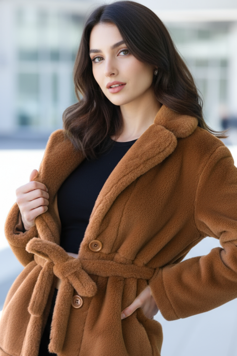 Kaput DOLEZIMA BROWN, Boja: braon, IVET.RS - Nova Kolekcija