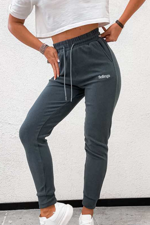 Sportske pantalone FIOMELJA, Boja: siva, IVET.RS - Nova Kolekcija