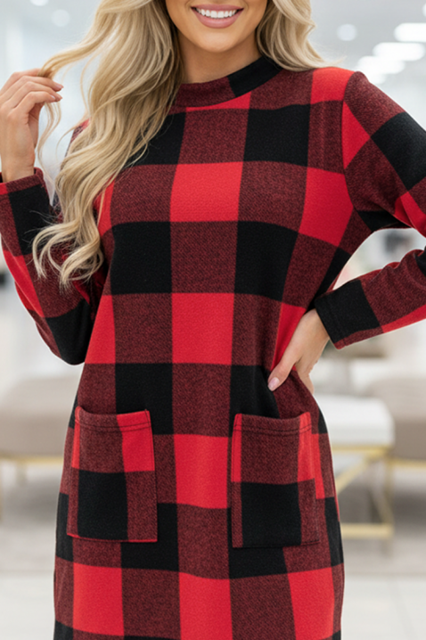 Tunika DERVILDA, Boja: crvena, IVET.RS - Nova Kolekcija