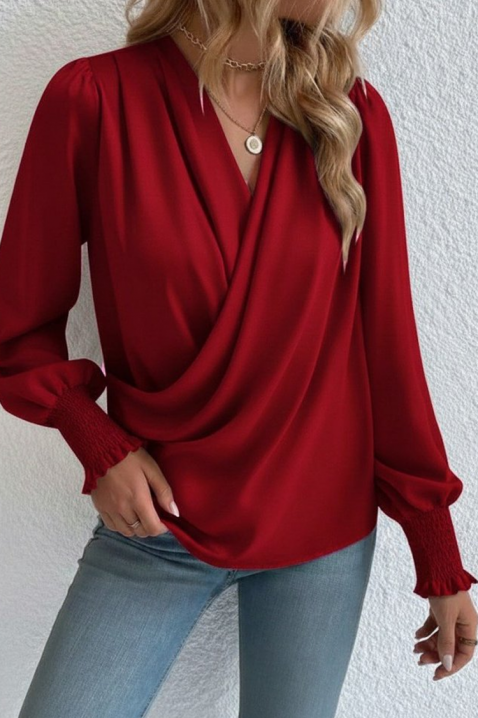 Ženska bluza VIONELGA RED, Boja: crvena, IVET.RS - Nova Kolekcija