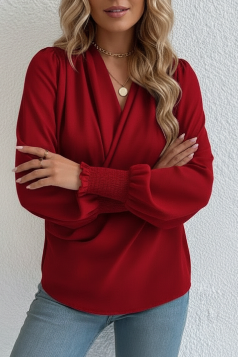 Ženska bluza VIONELGA RED, Boja: crvena, IVET.RS - Nova Kolekcija