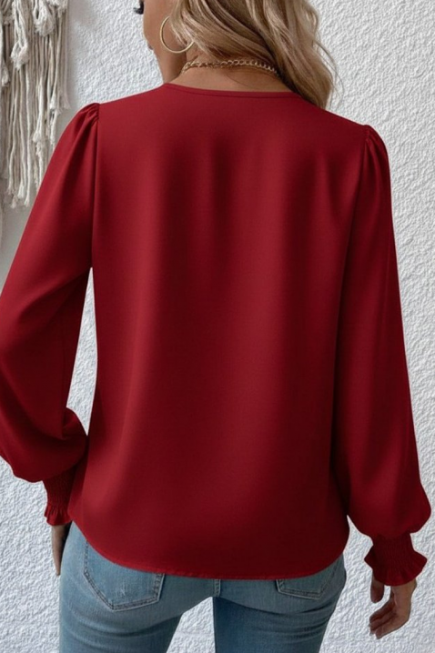 Ženska bluza VIONELGA RED, Boja: crvena, IVET.RS - Nova Kolekcija