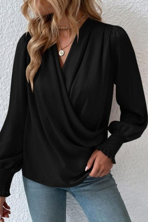 Ženska bluza VIONELGA BLACK, Boja: crna, IVET.RS - Nova Kolekcija