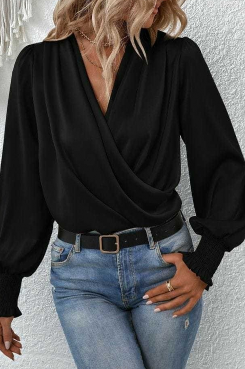 Ženska bluza VIONELGA BLACK, Boja: crna, IVET.RS - Nova Kolekcija