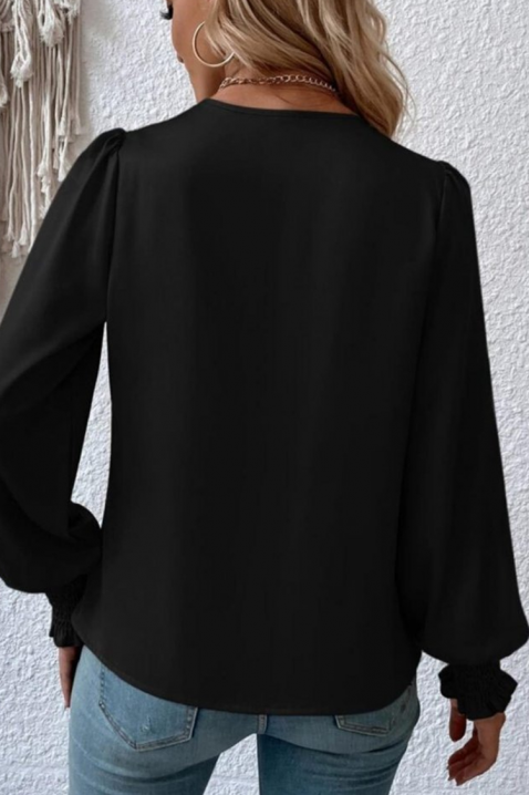 Ženska bluza VIONELGA BLACK, Boja: crna, IVET.RS - Nova Kolekcija