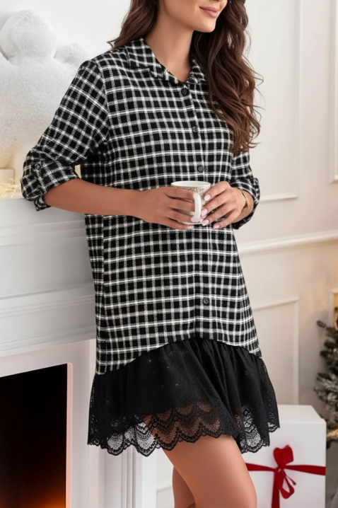 Haljina MIOGEJA, Boja: crna i bela, IVET.RS - Nova Kolekcija