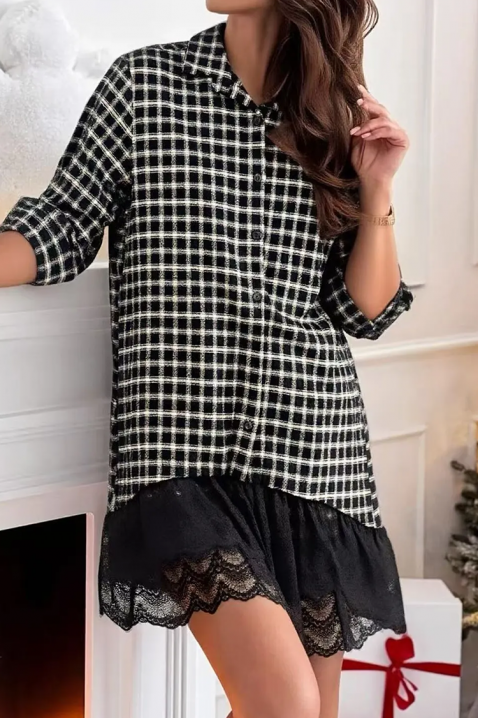 Haljina MIOGEJA, Boja: crna i bela, IVET.RS - Nova Kolekcija