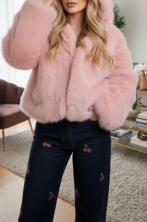 Kaput ANJELZA PUDRA, Boja: rose, IVET.RS - Nova Kolekcija