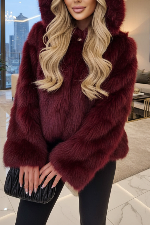 Kaput ANJELZA BORDO, Boja: bordo, IVET.RS - Nova Kolekcija