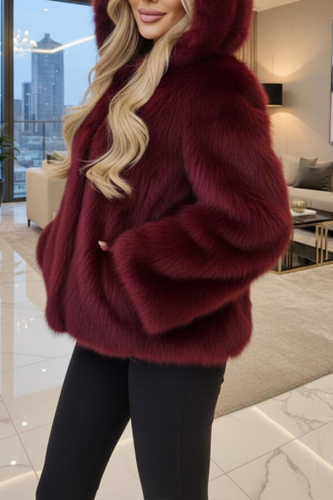 Kaput ANJELZA BORDO, Boja: bordo, IVET.RS - Nova Kolekcija