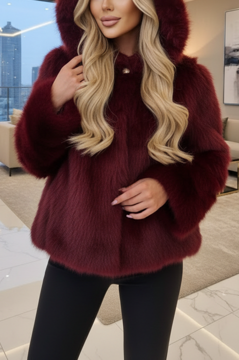 Kaput ANJELZA BORDO, Boja: bordo, IVET.RS - Nova Kolekcija