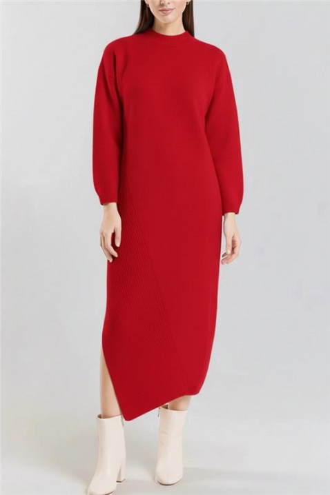 Haljina MOKERZA RED, Boja: crvena, IVET.RS - Nova Kolekcija