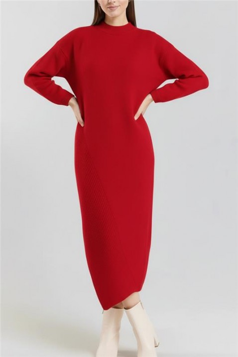 Haljina MOKERZA RED, Boja: crvena, IVET.RS - Nova Kolekcija