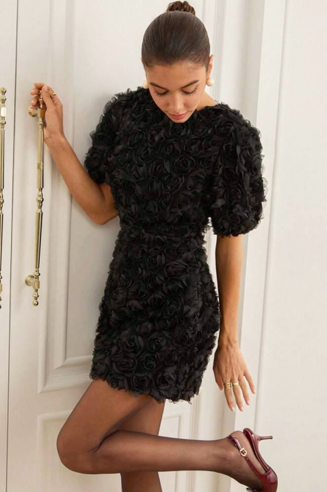 Haljina DALOZANA, Boja: crna, IVET.RS - Nova Kolekcija