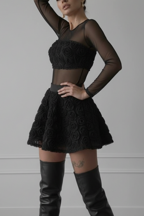 Komplet ZANRENDA BLACK, Boja: crna, IVET.RS - Nova Kolekcija