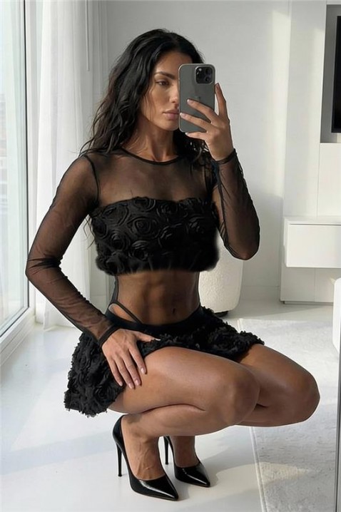 Komplet ZANRENDA BLACK, Boja: crna, IVET.RS - Nova Kolekcija