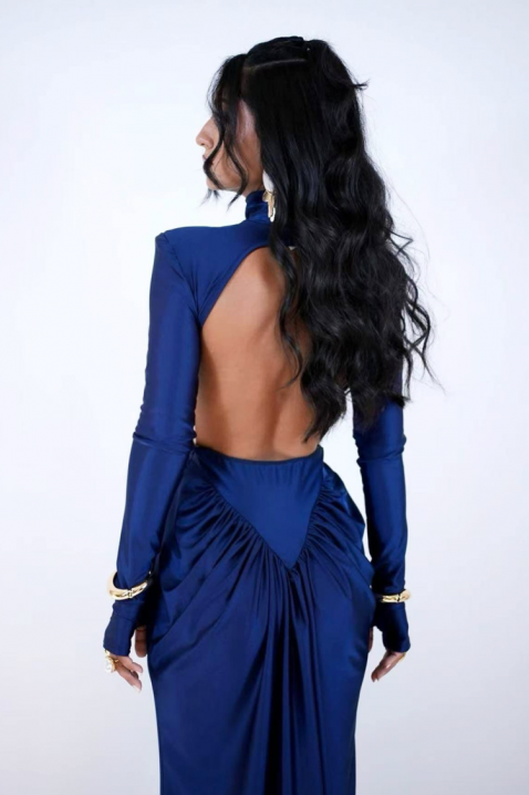 Haljina ZABRELDA NAVY, Boja: tamnoplava, IVET.RS - Nova Kolekcija