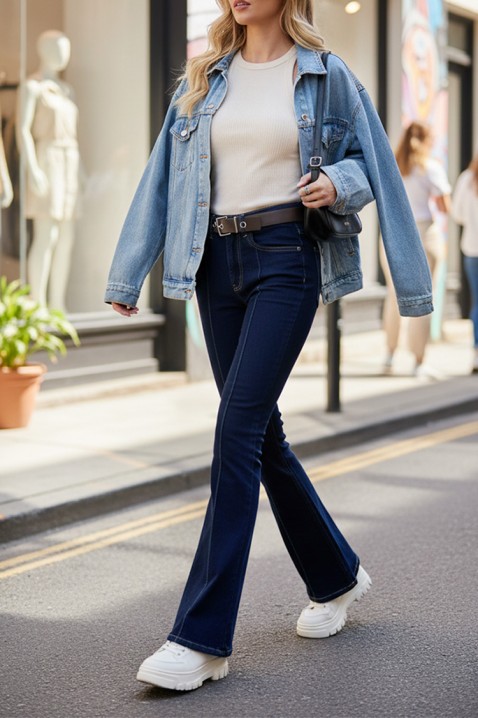 Farmerke ZAVRELDA, Boja: tamnoplava, IVET.RS - Nova Kolekcija