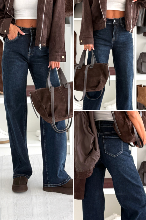 Farmerke HERVOLDA, Boja: tamnoplava, IVET.RS - Nova Kolekcija