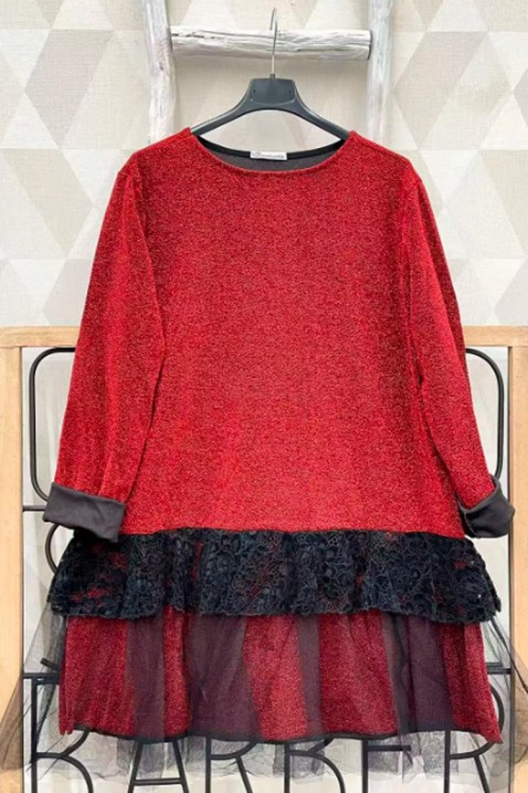 Haljina SERFIOVA RED, Boja: crvena, IVET.RS - Nova Kolekcija