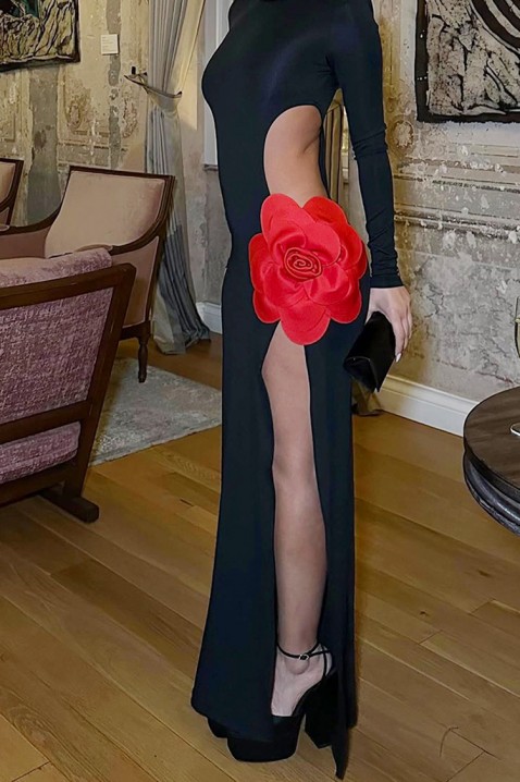 Haljina AMVELINA BLACK, Boja: crna, IVET.RS - Nova Kolekcija