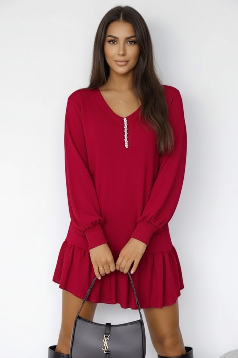 Haljina GOLBERDA RED, Boja: crvena, IVET.RS - Nova Kolekcija