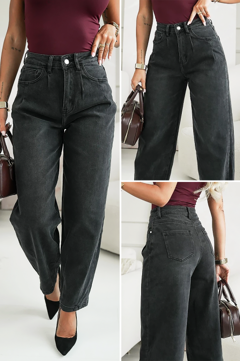 Farmerke DELVIA, Boja: crna, IVET.RS - Nova Kolekcija