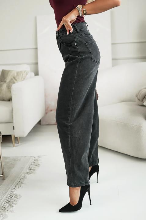 Farmerke DELVIA, Boja: crna, IVET.RS - Nova Kolekcija