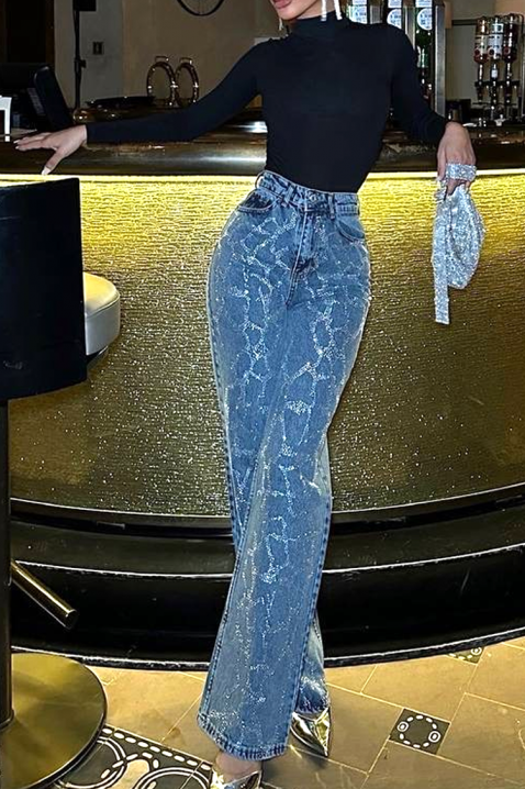 Farmerke HOLDINA, Boja: plava, IVET.RS - Nova Kolekcija