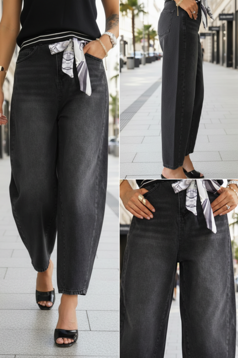 Farmerke AVOLDINA, Boja: crna, IVET.RS - Nova Kolekcija