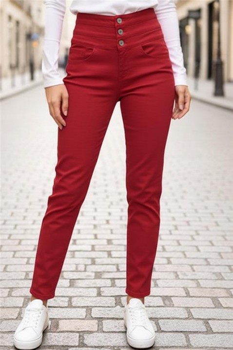 Pantalone ZOROLA RED, Boja: crvena, IVET.RS - Nova Kolekcija