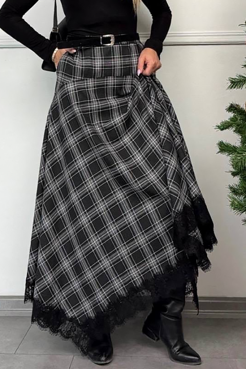 Suknja KEDILZA, Boja: crna, IVET.RS - Nova Kolekcija