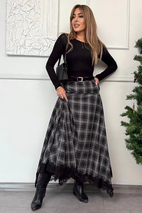 Suknja KEDILZA, Boja: crna, IVET.RS - Nova Kolekcija