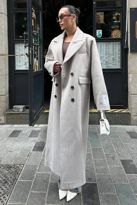 Kaput VURDELZA BEIGE, Boja: bež, IVET.RS - Nova Kolekcija