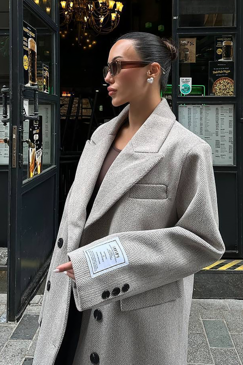 Kaput VURDELZA BEIGE, Boja: bež, IVET.RS - Nova Kolekcija