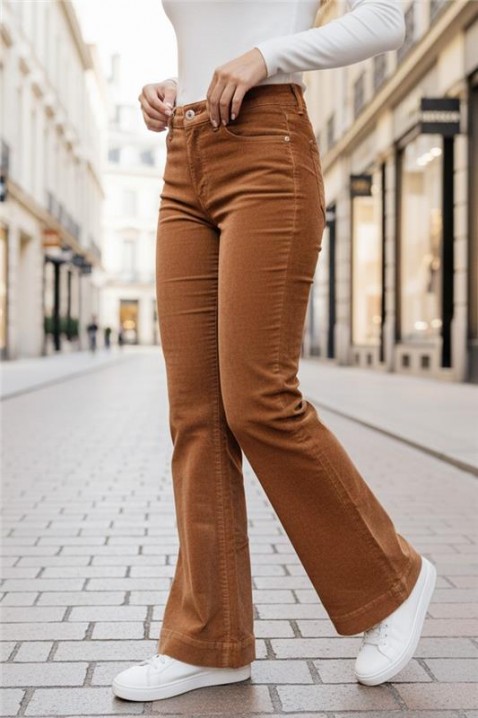 Pantalone BERVOLZA, Boja: svetlobraon, IVET.RS - Nova Kolekcija