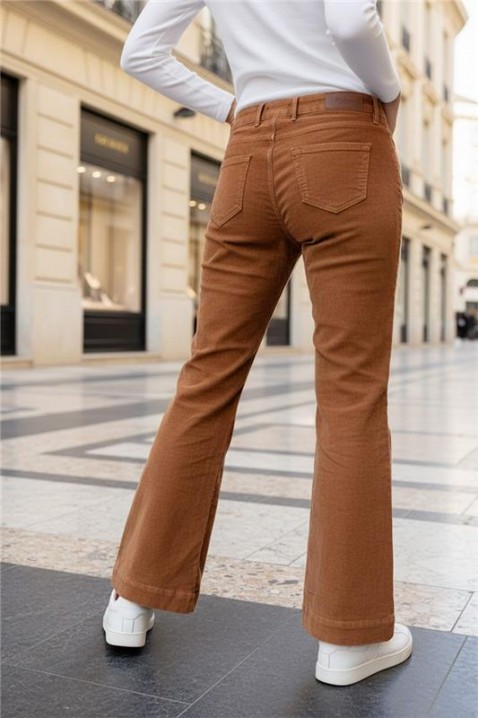 Pantalone BERVOLZA, Boja: svetlobraon, IVET.RS - Nova Kolekcija