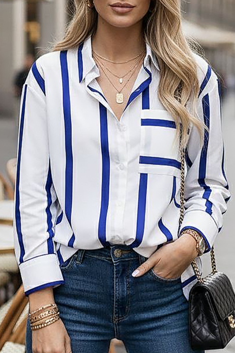 Ženska košulja BARIOLA BLUE, Boja: plava, IVET.RS - Nova Kolekcija