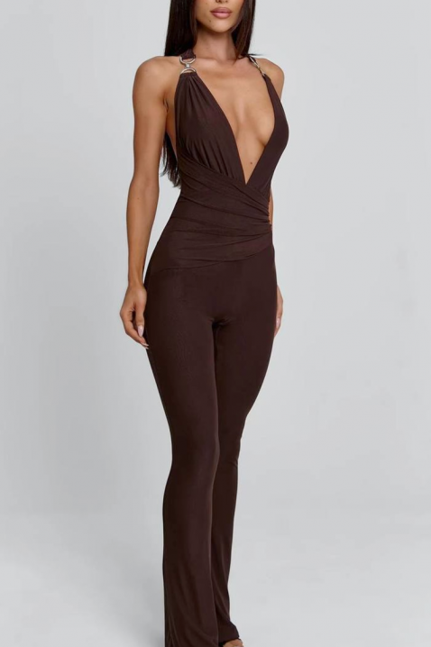 Kombinezon FLORMENDA BROWN, Boja: braon, IVET.RS - Nova Kolekcija