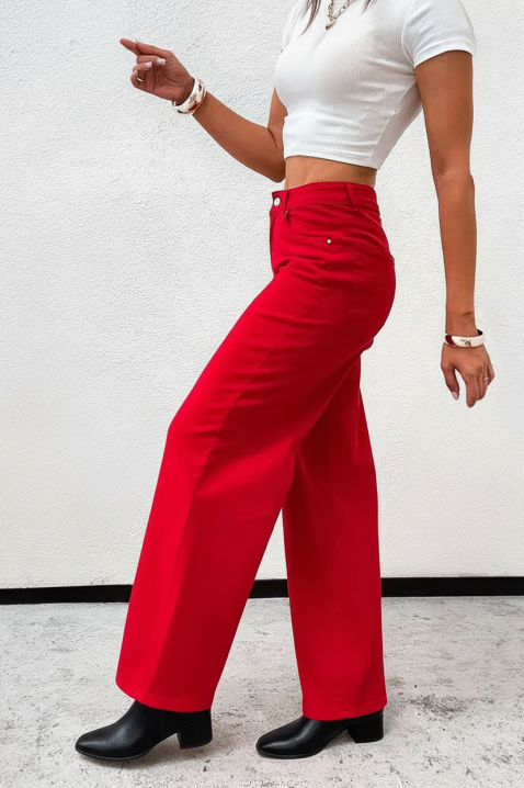 Farmerke PAGOLTA, Boja: crvena, IVET.RS - Nova Kolekcija