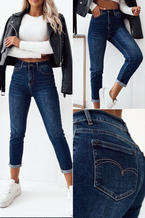 Farmerke OLIVANA, Boja: tamnoplava, IVET.RS - Nova Kolekcija